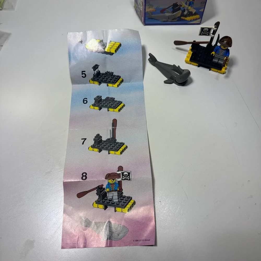 LEGO 6234 Renegade's Raft Complete Pirate Set in Box w/ Instructions